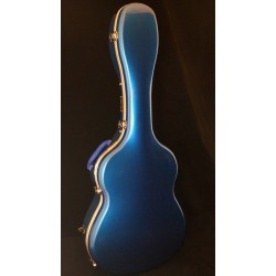 Estuche guitarra clásica ABS azul