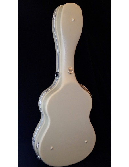 Estuche guitarra clásica ABS marfil