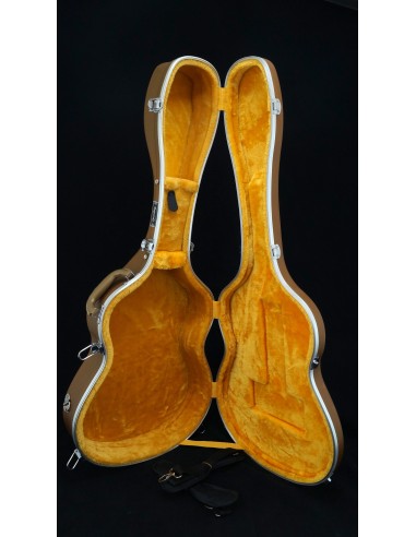 Estuche guitarra clásica ABS dorado
