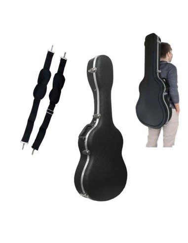 Estuche guitarra clásica ABS negro