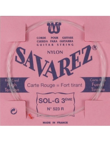 Savarez Carte Rouge G 3rd 523R