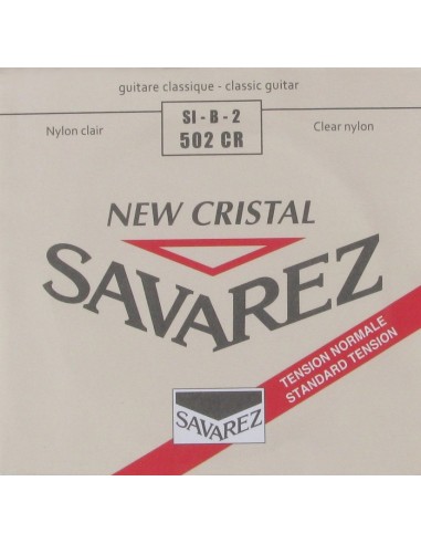 Savarez New Cristal B 2nd 502 CR - Media