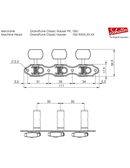 GrandTune Classic Hauser - Nickel