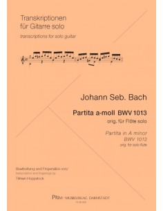 Partita in A minor BWV 1013