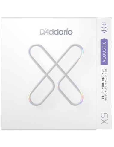 D'Addario XS Phosphor Bronze 11-52