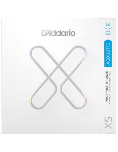 D'Addario XS Phosphor Bronze 12-53