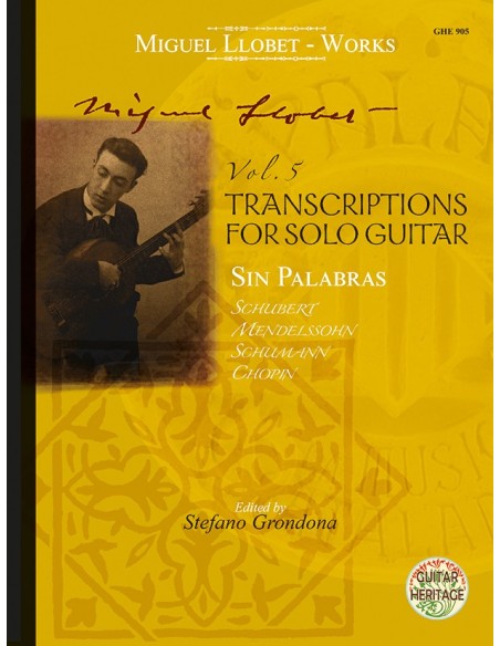 Vol. 5 Transcriptions for solo guitar