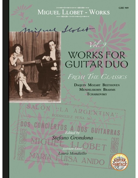 Vol. 9. Works for guitar duo