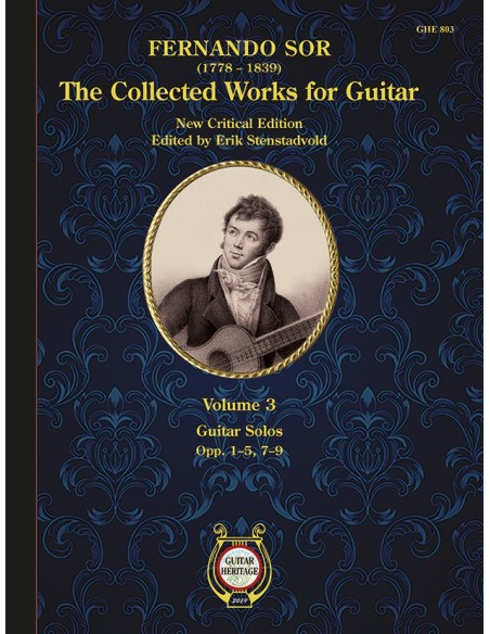 VOLUME 3 - Guitar Solos - Opp. 1 – 9