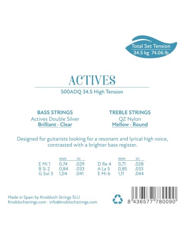 Actives - QZ Nylon - 500 ADQ - HT