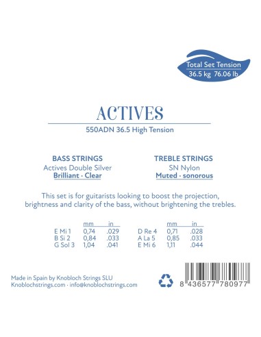 Knobloch Actives SN Nylon 550 ADN - Alta