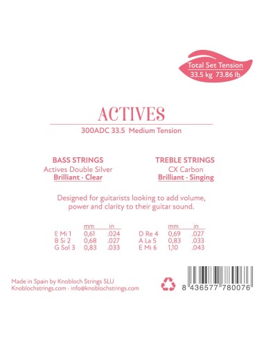 Actives - CX Carbon - 300 ADC - MT