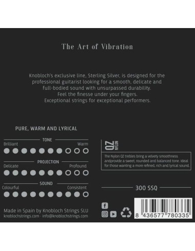 Knobloch Sterling Silver QZ Nylon 300 SSQ - Media