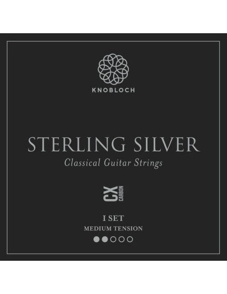 Knobocvh Sterling Silver CX Carbon 300 SSC - Medium