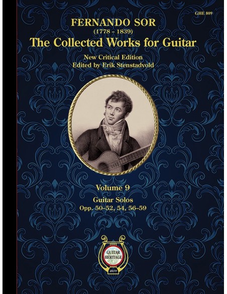 VOLUME 9 - Guitar Solos - Opp. 50 – 59