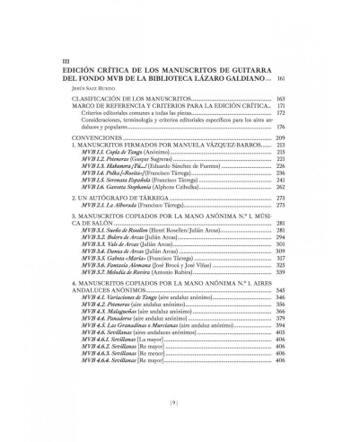 Los manuscritos de guitarra del fondo Manuela Vázquez-Barros de la biblioteca Lázaro Galdiano