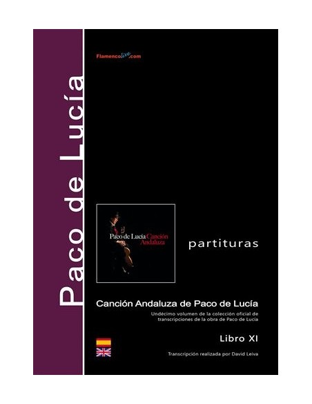 Canción Andaluza  de Paco de Lucía. Libro XI