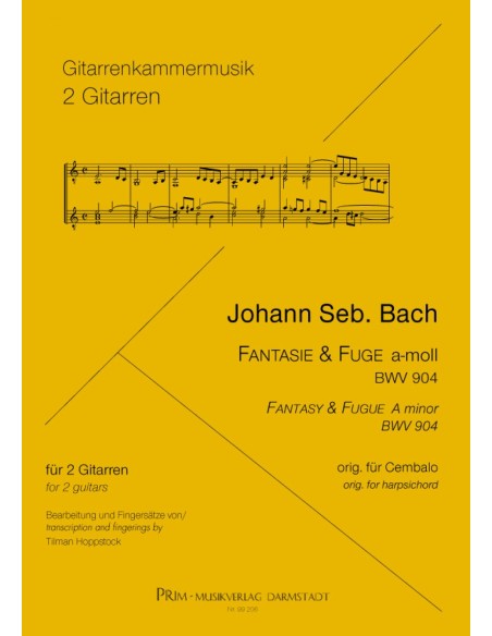 Fantasy & Fuge a-moll BWV 904