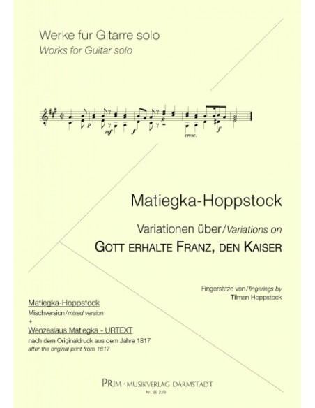 Variations on Gott Erhalte Franz, den Kaiser