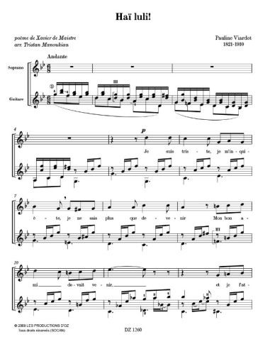 Haï luli! - Les filles de Cadix