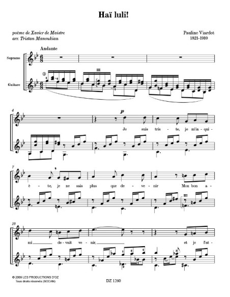 Haï luli! - Les filles de Cadix