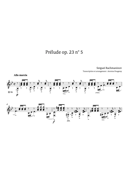 Prélude op. 23 n. 5