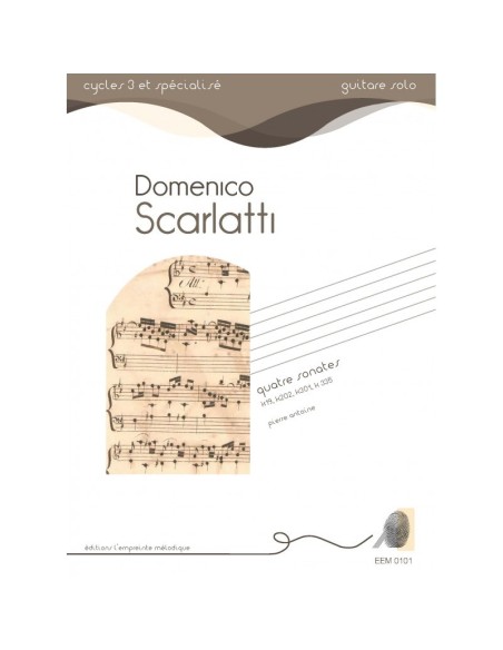 Quatre sonates. k 19 - k 202 - k 301 - k 335