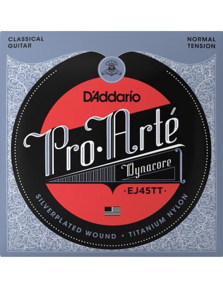 D'Addario Pro Arte Titanium EJ45TT - Medium