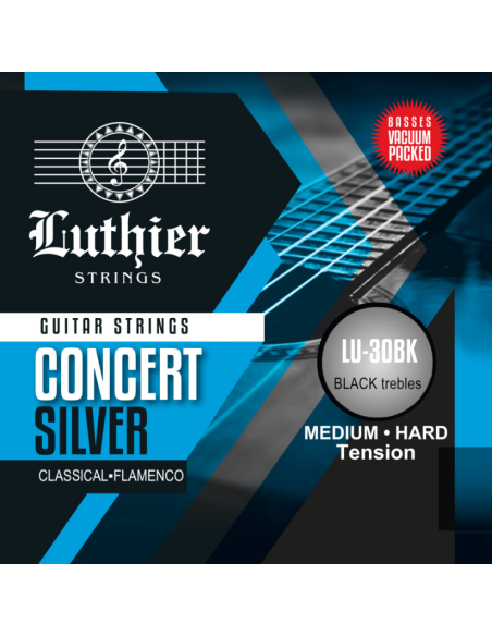 Luthier Set 30BK Concert Silver - Media Alta