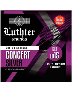 Luthier Set 15 Concert Silver - Media Baja