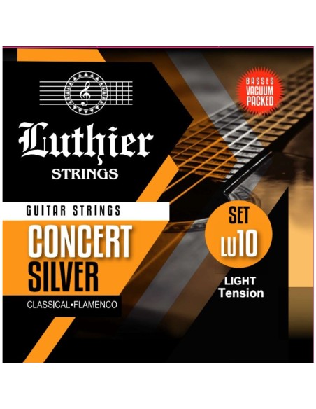 Luthier Set 10 Concert Silver - Baja