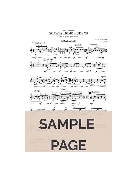 Sonata Homo Ludens n. 8