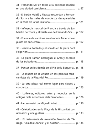 Asuntos de guitarras.