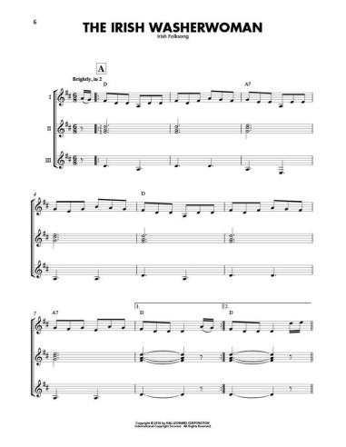 Essential Elements. Irish Jigs & Reels for 3 or More Guitars