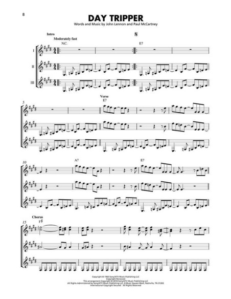 Essential Elements The Beatles for 3 or More Guitars