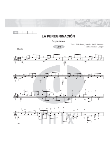 Saitenwege nach Südamerika 1 (incluye CD)