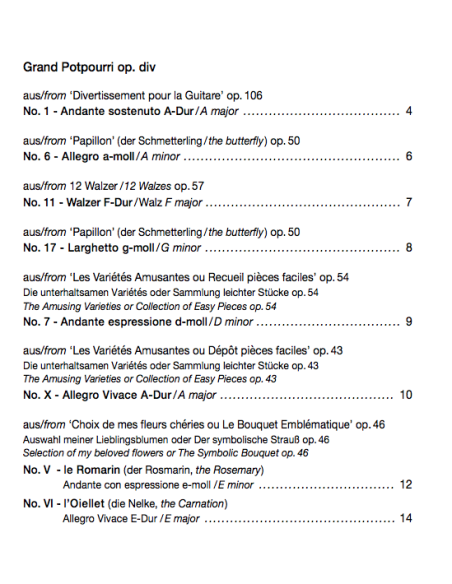 Grand potpourri op. div.